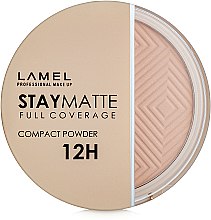 Пудра компактна матувальна - LAMEL Make Up Stay Matte Compact Powder — фото N2