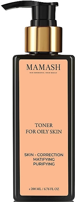 Активный тоник для проблемной кожи - Mamash Toner For Oily Skin — фото N1