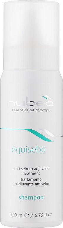 Себорегулюючий шампунь для волосся - Nubea Equisebo Anti-Sebum Adjuvant Shampoo — фото N1