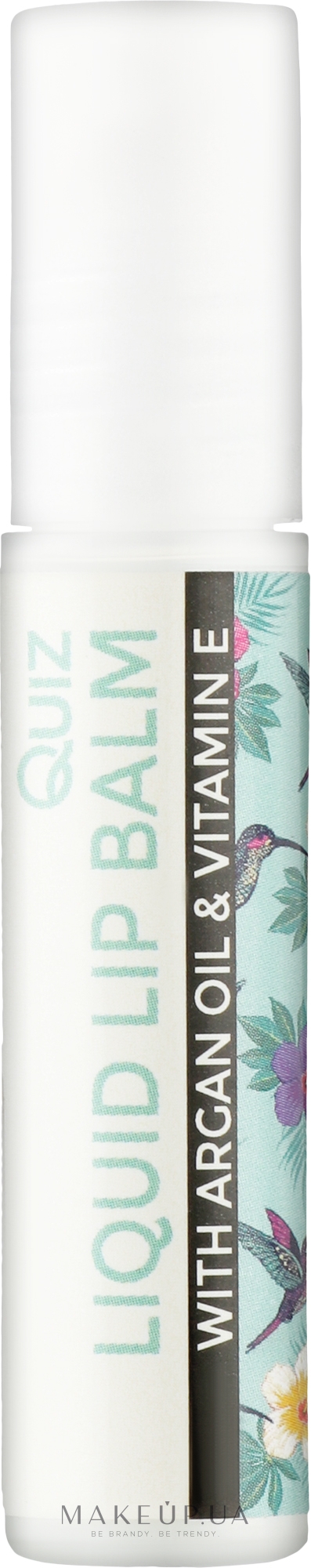 Бальзам для губ - Quiz Cosmetics Liquid Lip Balm With Argan Oil & Vitamin E — фото 10ml