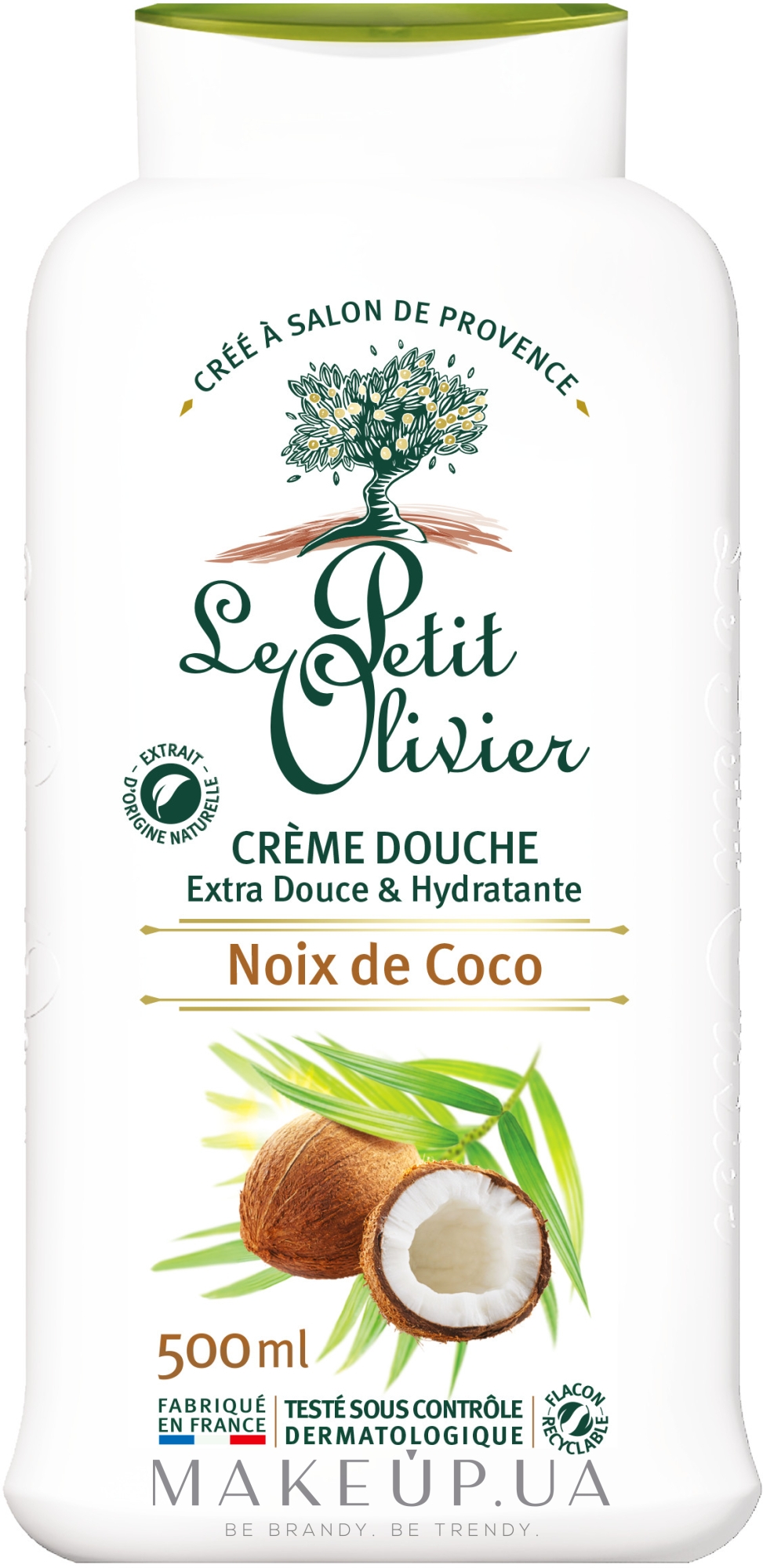 Крем для душу "Кокос" - Le Petit Olivier Coconut — фото 500ml