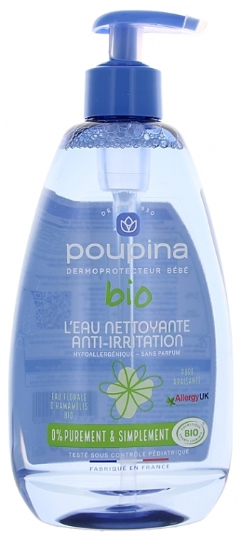 Очищувальна вода проти подразнення - Poupina Organic Anti-Irritation Cleansing Water — фото N1