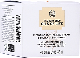 Интенсивный восстанавливающий крем - The Body Shop Oils of Life Intensely Revitalising Cream — фото N2
