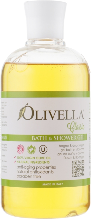 Гель для душу на основі оливкової олії - Olivella Olive Oil Shower Gel — фото N1