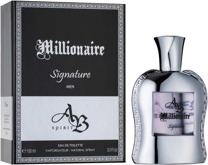 ab spirit millionaire signature