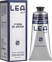 Крем для бритья - Lea Classic Sensitive Skin Shaving Cream — фото N2