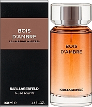 Karl Lagerfeld Bois D'Ambre - Туалетна вода — фото N4