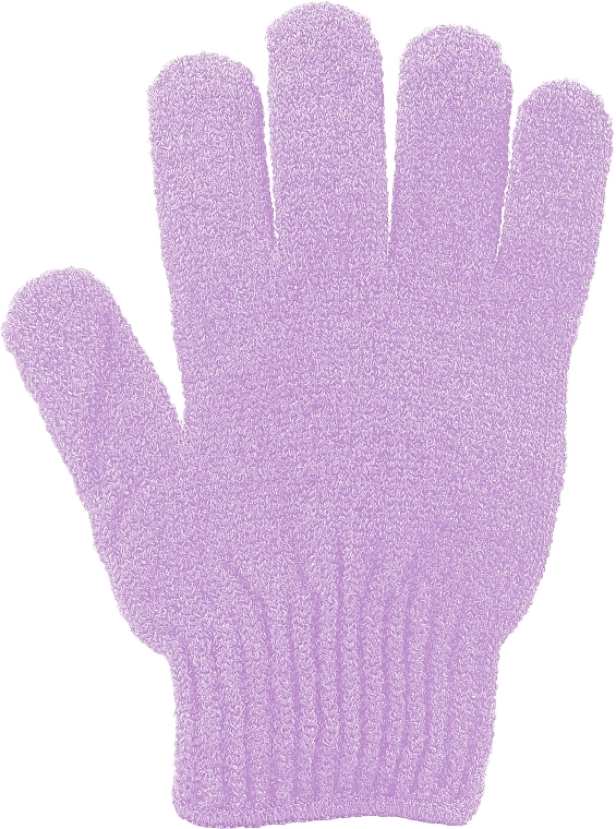 Отшелушивающая перчатка для тела, сиреневая - Suavipiel Active Body Scrub Spa Glove — фото N2