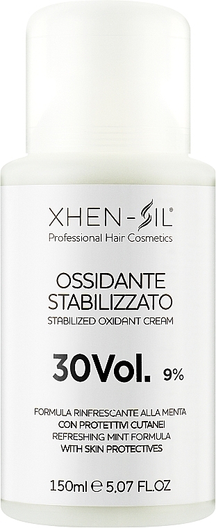 Окислювач для фарби стабілізований з захистом шкіри 30 Vol. 9 % - Silium Xhen-Sil