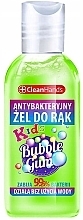 Гель для рук "Антибактериальный" для детей, жевательная резинка - Clean Hands Antibacterial Hand Gel Bubble Gum — фото N1