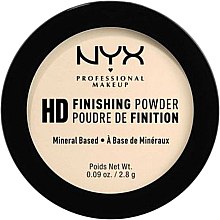 Духи, Парфюмерия, косметика Фиксирующая пудра - NYX Professional Makeup High Definition Finishing Powder (мини)
