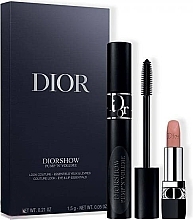 Набор - Dior Diorshow Pump 'N' Volume Mascara & Lipstick Set (mascara/6ml + lipstick/1.5g) — фото N1