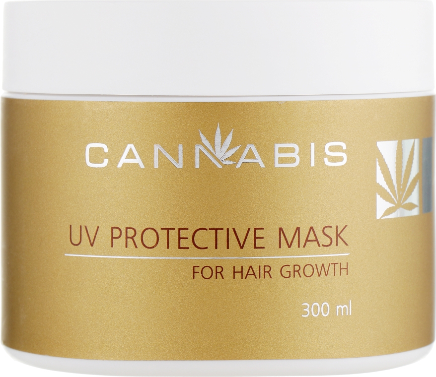 Маска для роста волос с защитой от ультрафиолета с экстрактом каннабиса - Cannabis UV Protective Mask for Hair Growth