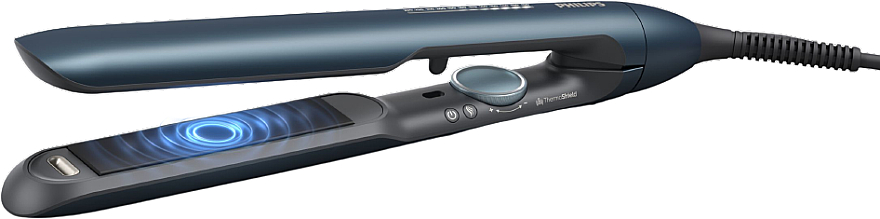 Стайлер для волосся, синьо-зелений металік - Philips Straightener Series 7000 BHS732/00