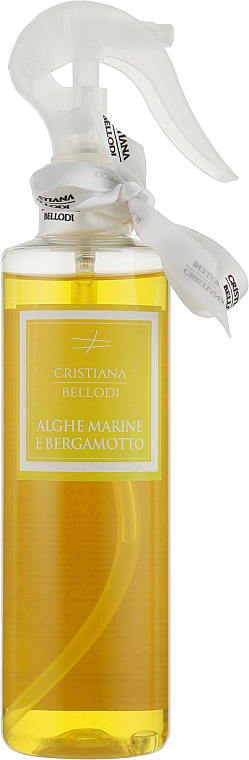 Арома-спрей для дома с эфирными маслами и спиртом "Seaweed and Bergamot" - Cristiana Bellodi — фото N1