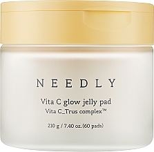 Парфумерія, косметика Зволожувальні тонер-педи для сяйва шкіри - Needly Vita C Glow Jelly Pad
