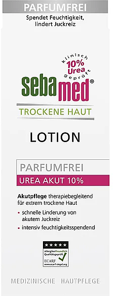 Лосьйон для тіла - Sebamed Trockene Haut Lotion Urea Akut 10% — фото N1