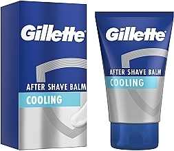Бальзам после бритья 2в1 "Комфортное охлаждение" - Gillette Pro Gold Comfort Cooling After Shave Balm For Men — фото N1