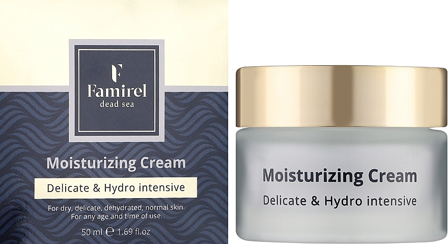 Деликатный увлажняющий крем для лица - Famirel Moisturizing Cream Delicate & Hydro Intensive — фото N2