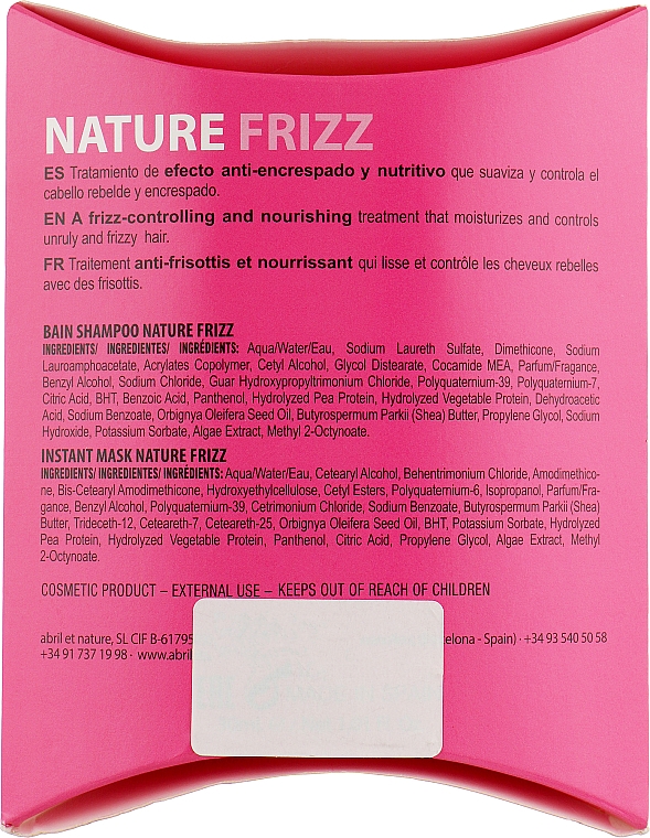 Набір "Stop Frizz" - Abril et Nature Nature Frizz (shm/30ml + mask/30ml) — фото N3