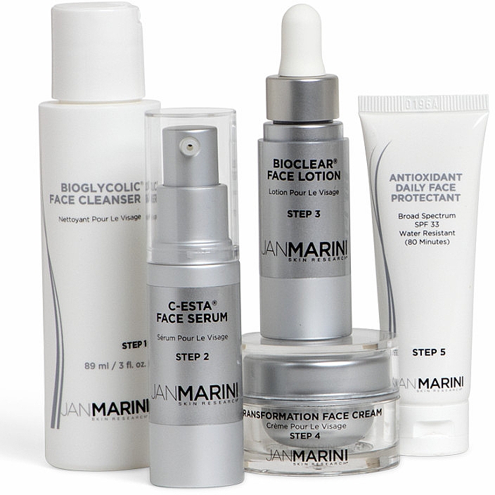 Набор, 5 продуктов - Jan Marini Skin Care Management Syste Starter Normal/Combination Skin SPF 33 — фото N2