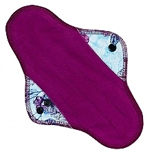 Многоразовая ежедневная прокладка с хлопком, фуксия с цветами - Soft Moon Ultra Comfort Maxi — фото N2