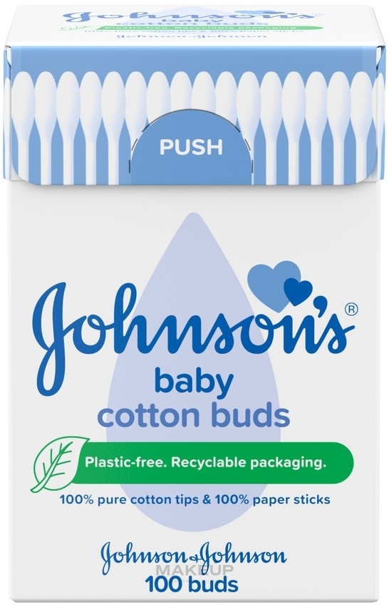 Палочки ватные - Johnson’s® Baby Cotton Buds — фото 100шт