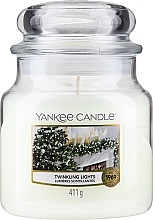 Парфумерія, косметика Ароматична свічка в банці "Мерехтливі вогні" - Yankee Candle Twinkling Lights