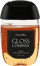 Духи, Парфюмерия, косметика Антисептик для рук - Gloss Company Pocket Bac Vanilla Anti-Bacterial Hand Gel