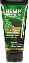 Парфумерія, косметика Відновлювальний крем для ніг з конопляною олією - Frulatte Hemp Elements Foot Cream