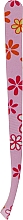Парфумерія, косметика Пінцет професіональний скошений Р-20, рожевий з квітами - Beauty LUXURY