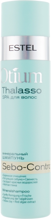 Минеральный шампунь для волос, себорегулирующий - Estel Professional Otium Thalasso Sebo-Control Mineral Shampoo