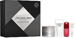 Духи, Парфюмерия, косметика Набор - Shiseido Men Total Revitalizer Gift Set (cr/50ml + foam/30ml + conc/10ml + cr/3ml) 