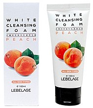 Духи, Парфюмерия, косметика Пенка с персиком - Lebelage White Cleansing Foam Peach