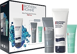 Духи, Парфюмерия, косметика Набор - Biotherm Homme Set (ash/emuls/75ml + cl/40ml + gel/20ml)