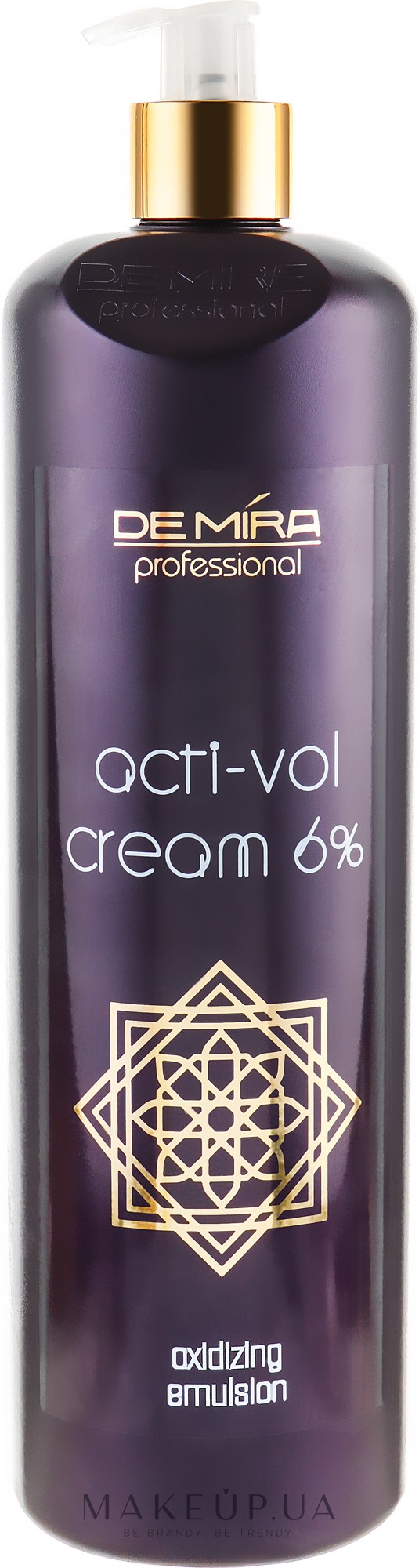 Окисляющая эмульсия 6% - Demira Professional Acti-Vol Cream — фото 1000ml