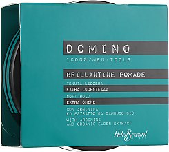Бриллиантовый воск с аргинином и органическим экстрактом бузины - Helen Seward Domino Styling Brillantine Pomade — фото N2