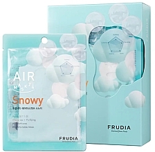Оновлювальна кремова маска для обличчя - Frudia Air Mask 24 Snowy — фото N2