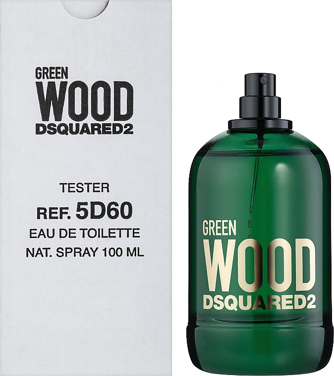Dsquared2 Green Wood Pour Homme - Туалетная вода (тестер без крышечки) — фото N2