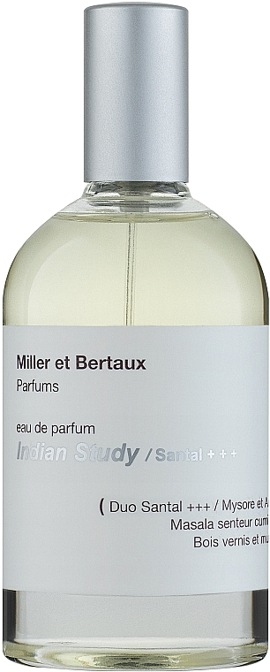 Miller et Bertaux Indian Study/Santal +++ - Парфюмированная вода — фото N1