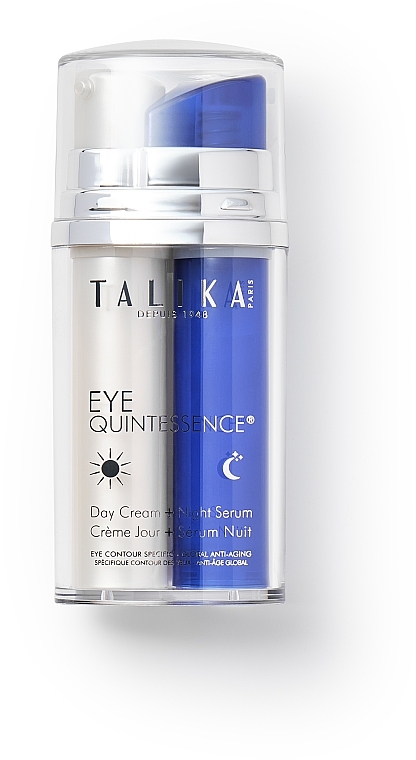 Набор-уход за контуром вокруг глаз - Talika Eye Quintessence Anti-Ageing Day And Night Treatment — фото N1
