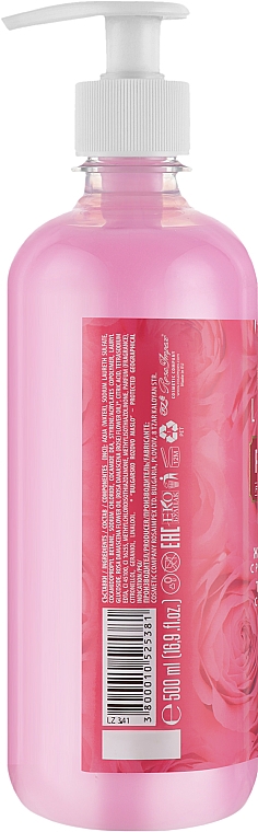 Рідке мило з трояндовою олією - Leganza Rose From Bulgaria Liquid Soap With Rose Oil — фото N2