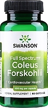 Парфумерія, косметика Харчова добавка "Колеус форсколін", 400 мг - Swanson Full Spectrum Coleus Forskohlii