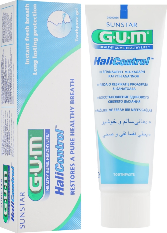 Зубна паста "Чистий здоровий подих" - G.U.M Halicontrol — фото N1