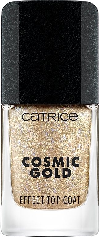 Верхнє покриття для лаку - Catrice Cosmic Gold Effect Celestial Light Top Coat — фото N2