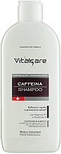 Шампунь для укрепления волос - Vitalcare Professional Made In Swiss Caffeine Shampoo — фото N1