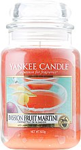 Свеча в стеклянной банке - Yankee Candle Passion Fruit Martini — фото N2
