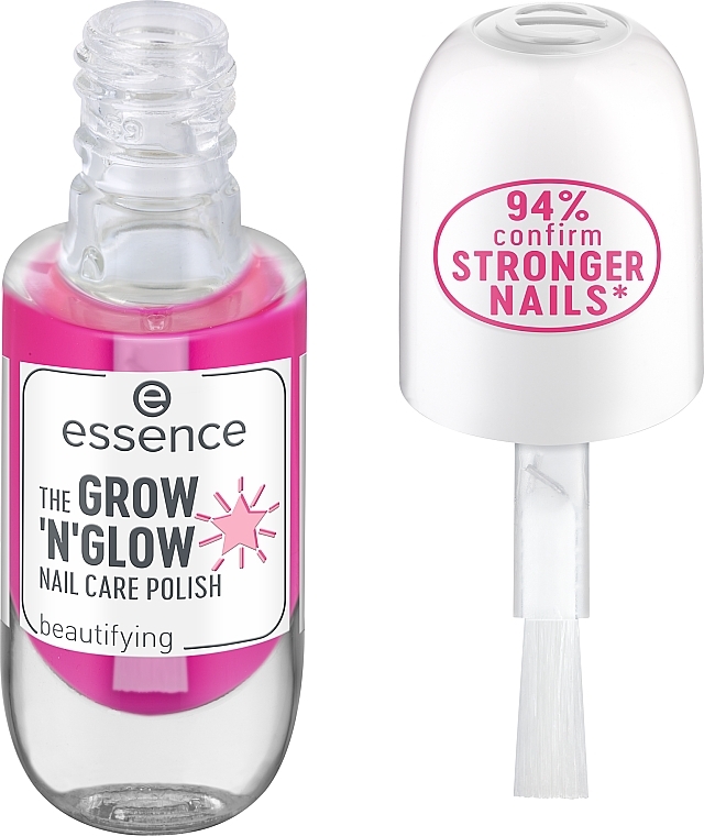 Укрепитель для ногтей - Essence The Grow'n'glow Nail Care Polish — фото N2