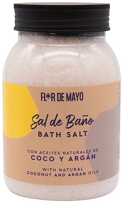 Сіль для ванни "Кокос та аргана" - Flor De Mayo Coconut and Argan Bath Salt — фото N1