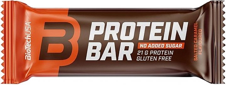 Протеиновый батончик "Соленая карамель" - BioTechUSA Protein Bar Salted Caramel — фото N1